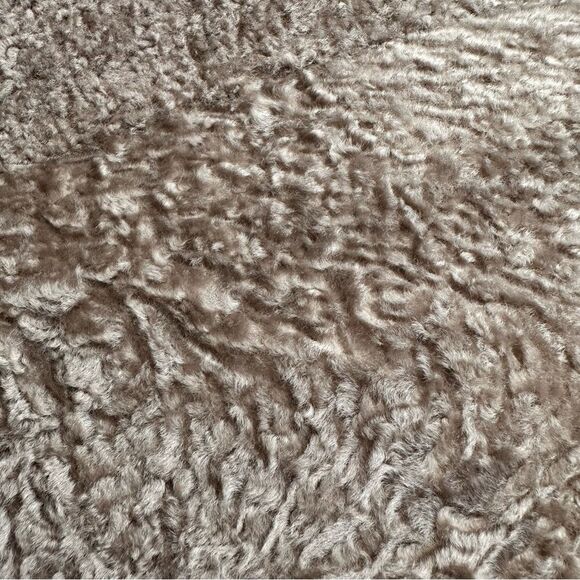 Jenni Kayne Yves Taupe Lamb Shearling 3/4 Sleeve Coat - Picture 2 of 16